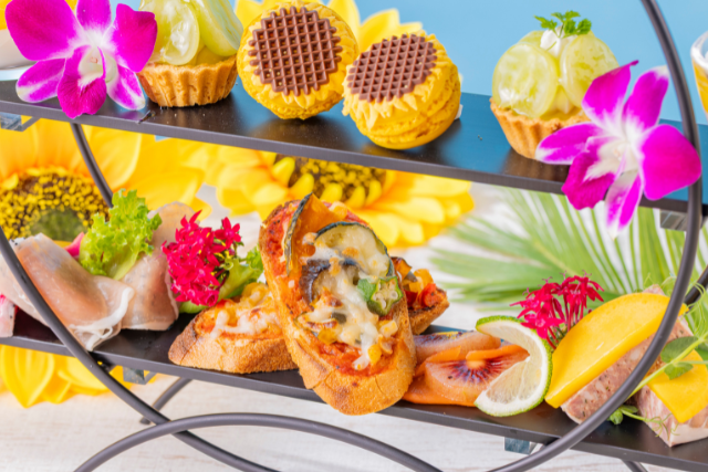 Sunlit Summer Fruits  Afternoon Tea