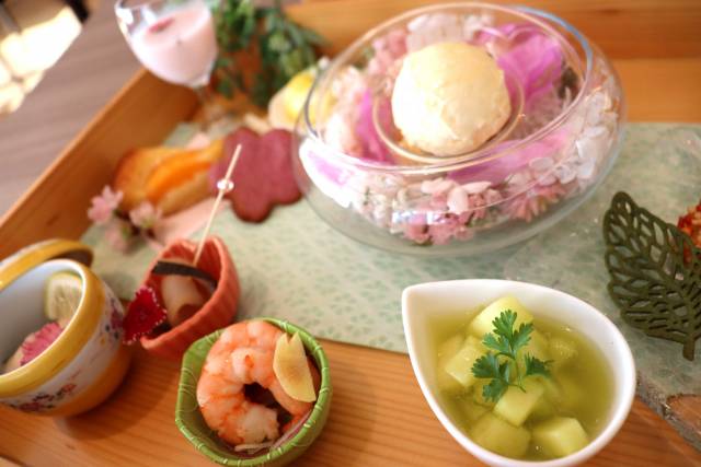 和風アフターヌーンティー～春和景明～