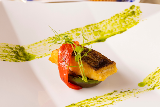 北海道産テンダーロインとお魚のコース