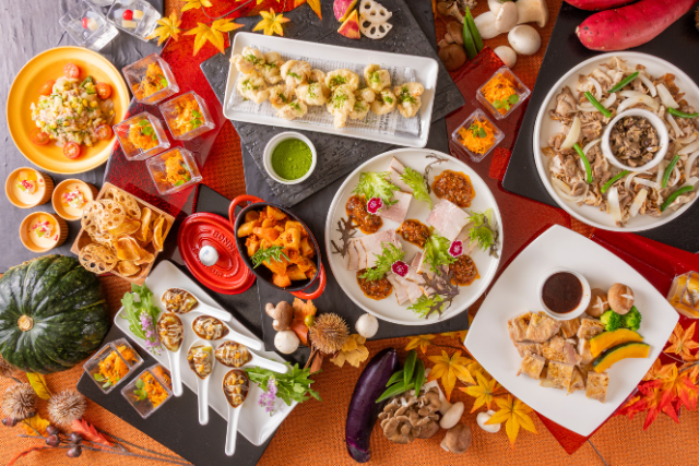 9～10月　LUNCH BUFFET